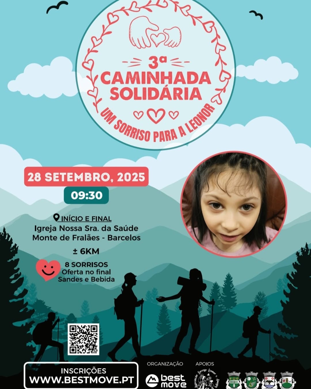Poster for the 3rd ASLA Charity Walk, 28 September 2025